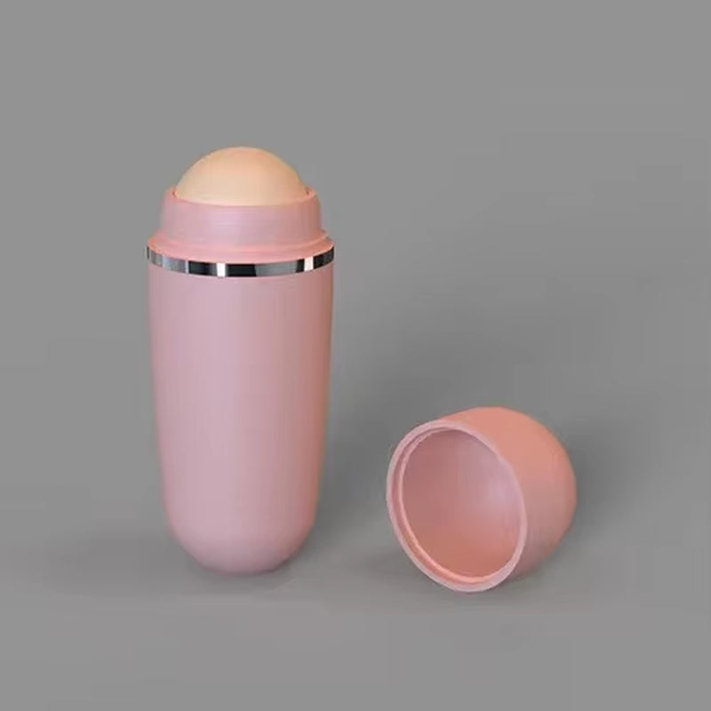 Facial Massager Double Head Roller Face Lifting Beauty Massage Tool Heart Shaped Scraping Tablets Pink for Womens Massage Set